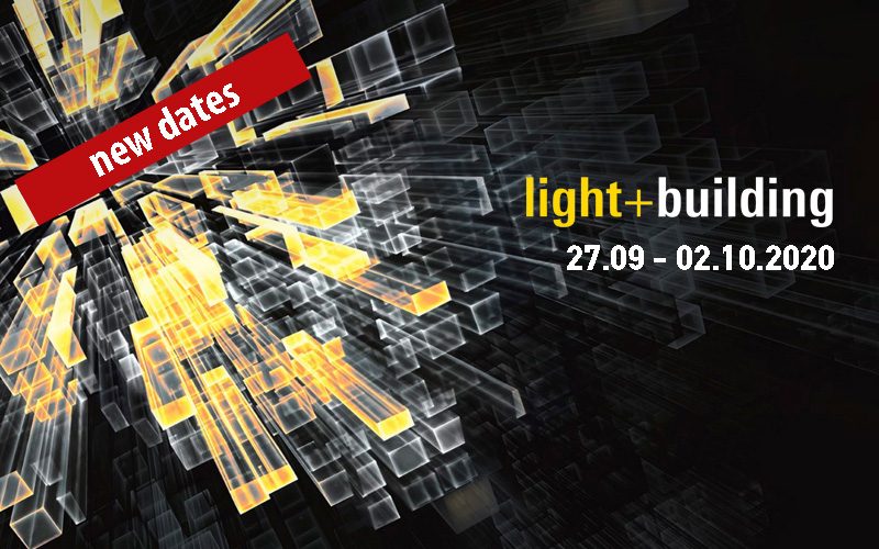 Novas datas para a feira Light + Building